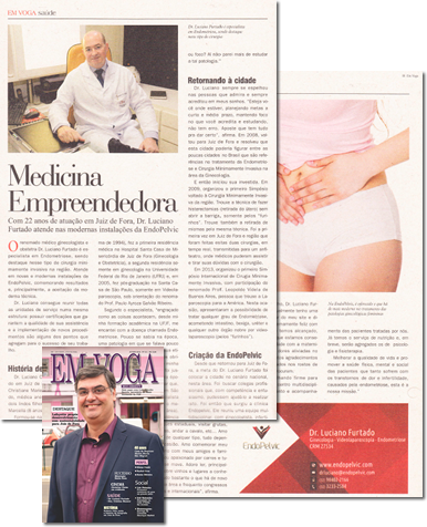 Medicina Empreendedora - Revista Em Voga - Junho 2016